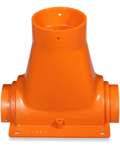 Lower part orange for outlet cable-operated DR1500